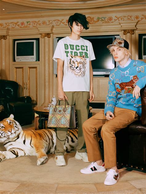 gucci new tiger collection.